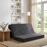 vidaXL Vouwbare Sofa Bed 75 x 63 x 45 cm Lichtgrijs