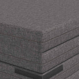 vidaXL Vouwbare Sofa Bed 140 x 67 x 45 cm Lichtgrijs