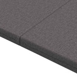vidaXL Vouwbare Sofa Bed 140 x 67 x 45 cm Lichtgrijs