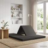 vidaXL Vouwbare Sofa Bed 140 x 67 x 45 cm Lichtgrijs