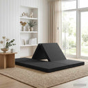 vidaXL Vouwbare Sofa Bed 140 x 67 x 45 cm Lichtgrijs