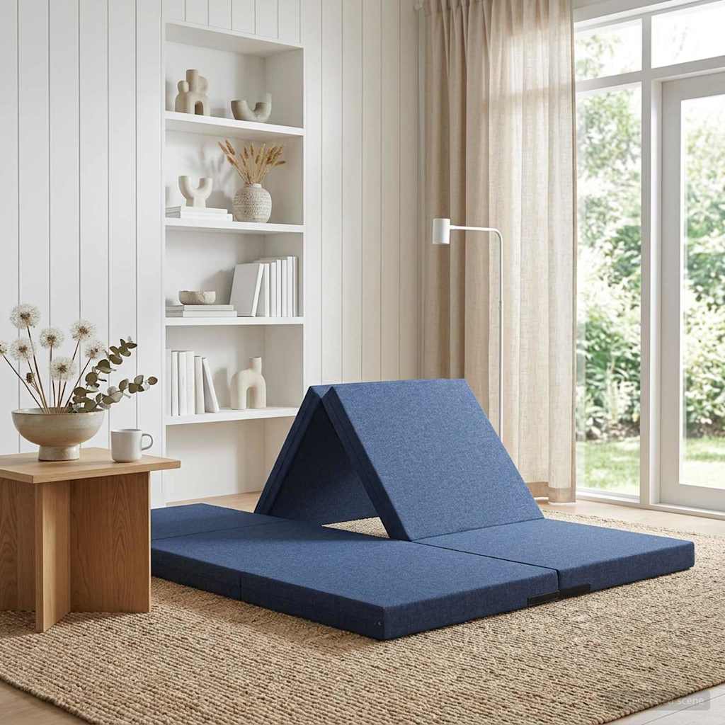vidaXL Vouwbare Sofa Bed 140 x 67 x 45 cm Lichtgrijs