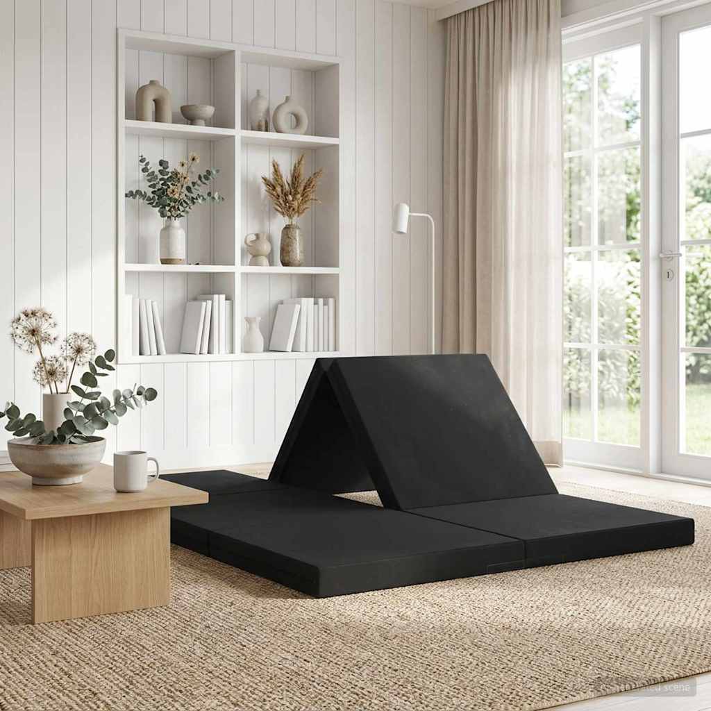 vidaXL Vouwbare Sofa Bed 140 x 67 x 45 cm Lichtgrijs