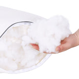 vidaXL Fiberfill White 1 kg Polyester