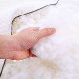 vidaXL Fiberfill White 1 kg Polyester