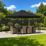 vidaXL Prieel 3 x 3 m Beige Polyester en Staal 190 gsm
