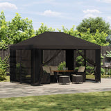 vidaXL Prieel 4 × 3 m Beige Polyester en Staal 190 gsm
