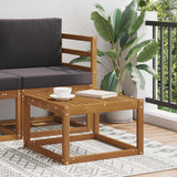 vidaXL Buiten Midden Sofa Massief Acacia Hout Naturel