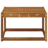 vidaXL Buiten Midden Sofa Massief Acacia Hout Naturel