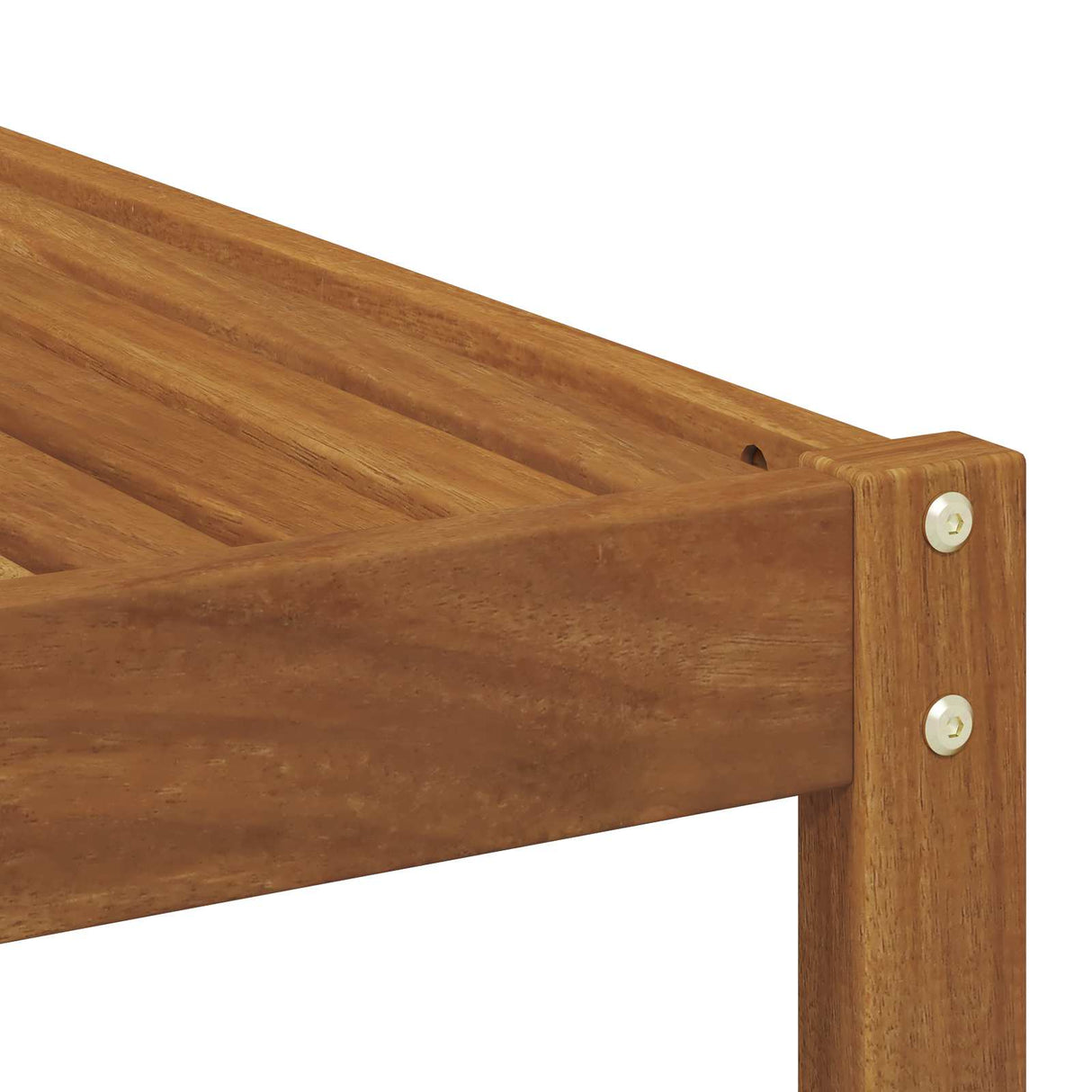 vidaXL Buiten Midden Sofa Massief Acacia Hout Naturel