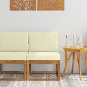 vidaXL Buiten Midden Sofa Massief Acacia Hout Naturel