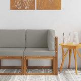 vidaXL Buiten Midden Sofa Massief Acacia Hout Naturel