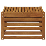 vidaXL Garden Table Solid Acacia Wood Natural 59 x 59 x 37 cm