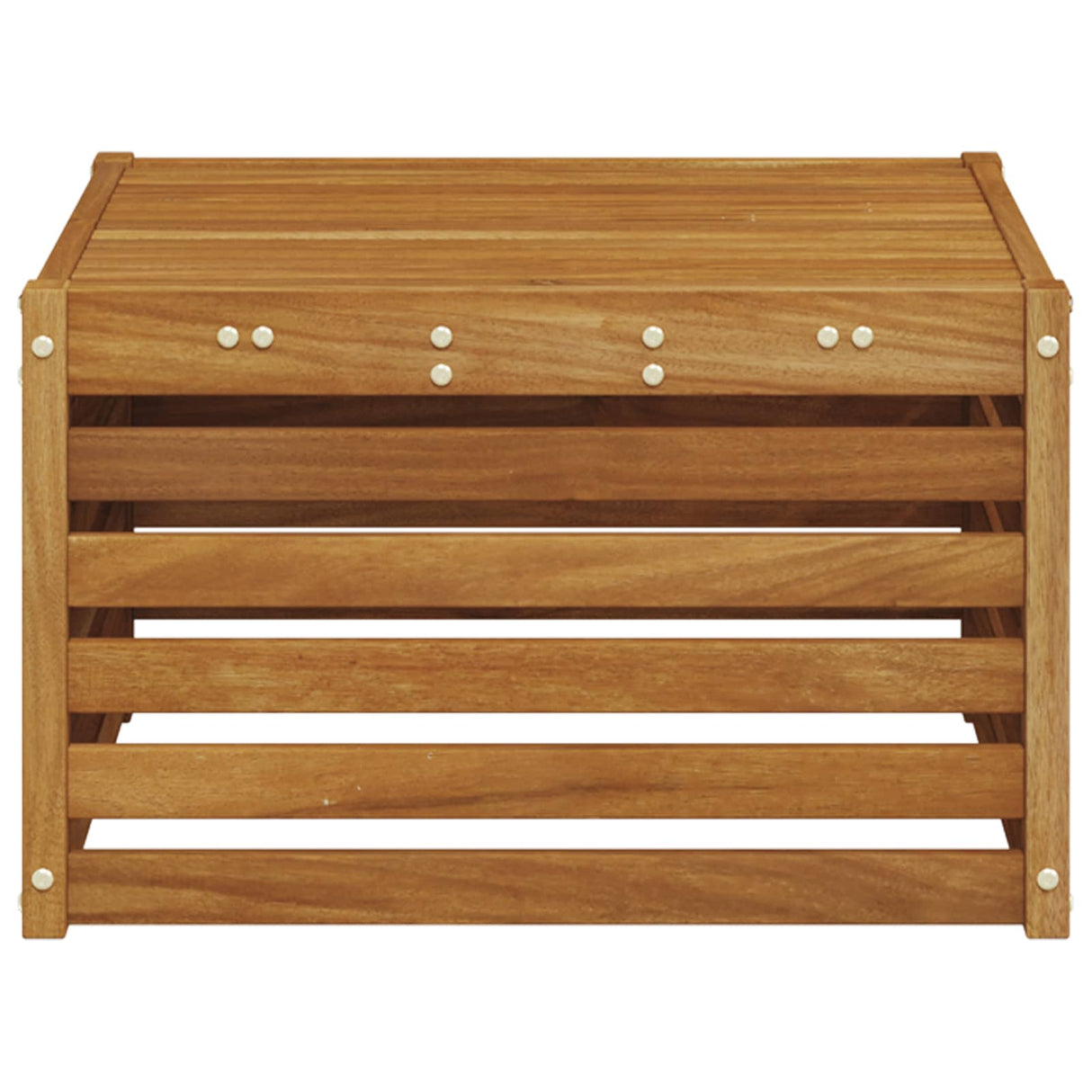 vidaXL Garden Table Solid Acacia Wood Natural 59 x 59 x 37 cm
