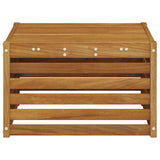 vidaXL Garden Table Solid Acacia Wood Natural 59 x 59 x 37 cm