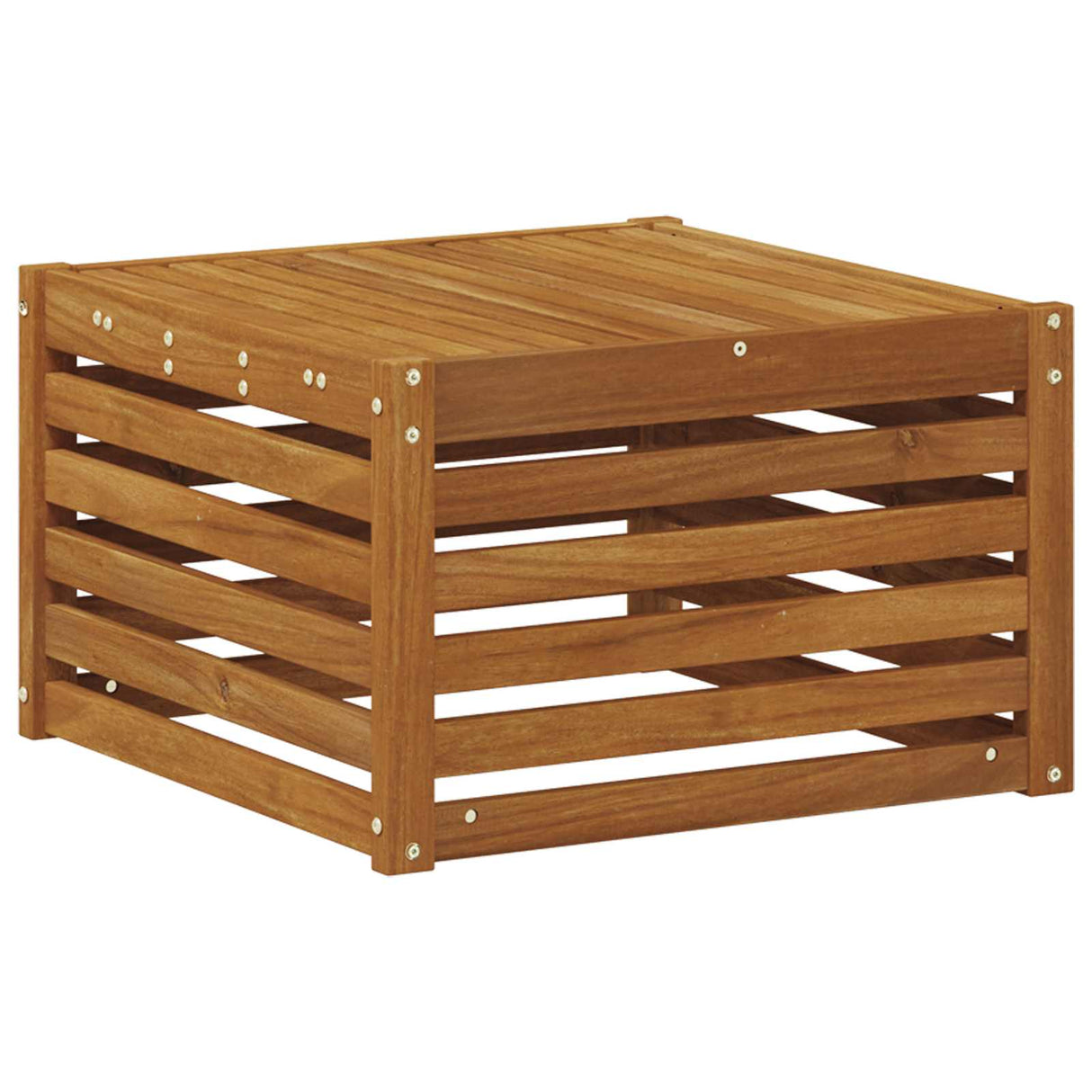 vidaXL Garden Table Solid Acacia Wood Natural 59 x 59 x 37 cm