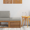 vidaXL Garden Table Solid Acacia Wood Natural 59 x 59 x 37 cm