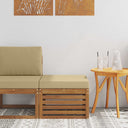 vidaXL Garden Table Solid Acacia Wood Natural 59 x 59 x 37 cm