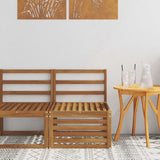 vidaXL Garden Table Solid Acacia Wood Natural 59 x 59 x 37 cm