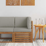 vidaXL Garden Table Solid Acacia Wood Natural 59 x 59 x 37 cm