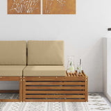 vidaXL Garden Table Solid Acacia Wood Natural 59 x 59 x 37 cm
