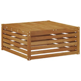 vidaXL Outdoor Footstool Solid Acacia Wood Natural