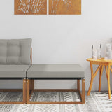 vidaXL Buiten Voetenbank Massief Acacia Hout Naturel