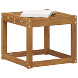 vidaXL Wooden Stool Bench Natural 43 x 43 x 37 cm Solid Acacia Wood