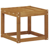 vidaXL Wooden Stool Bench Natural 43 x 43 x 37 cm Solid Acacia Wood