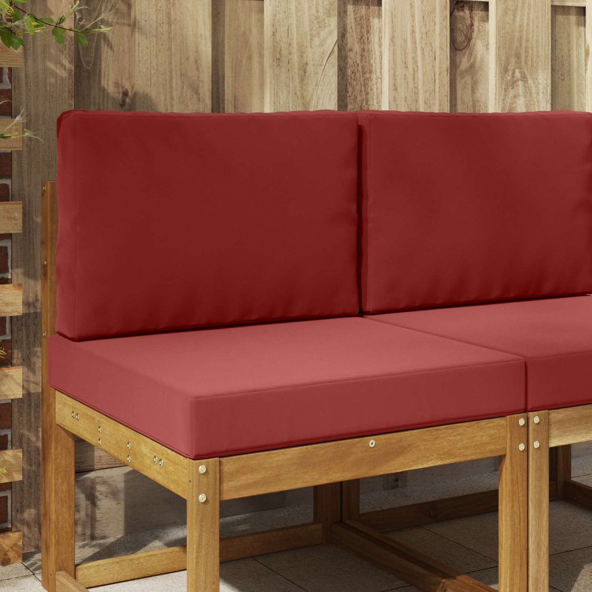 vidaXL Buitenbankkussen Antraciet 60 x 60 x 8 cm Polyester