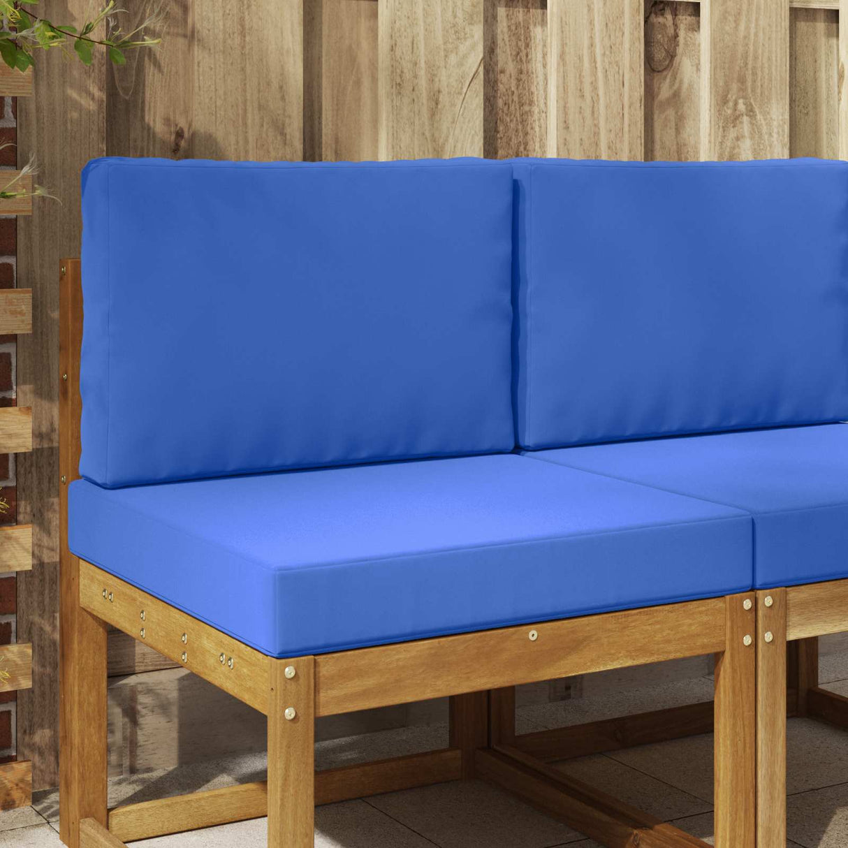 vidaXL Buitenbankkussen Antraciet 60 x 60 x 8 cm Polyester