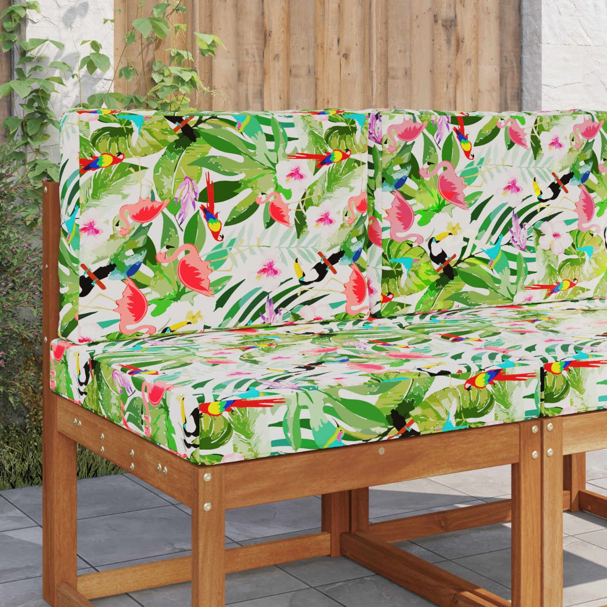 vidaXL Buitenbankkussen Antraciet 60 x 60 x 8 cm Polyester