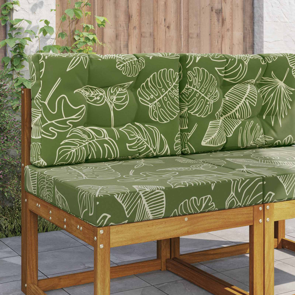 vidaXL Buitenbankkussen Antraciet 60 x 60 x 8 cm Polyester