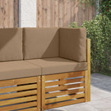 vidaXL Buitenbankkussen Antraciet 60 x 60 x 8 cm Polyester