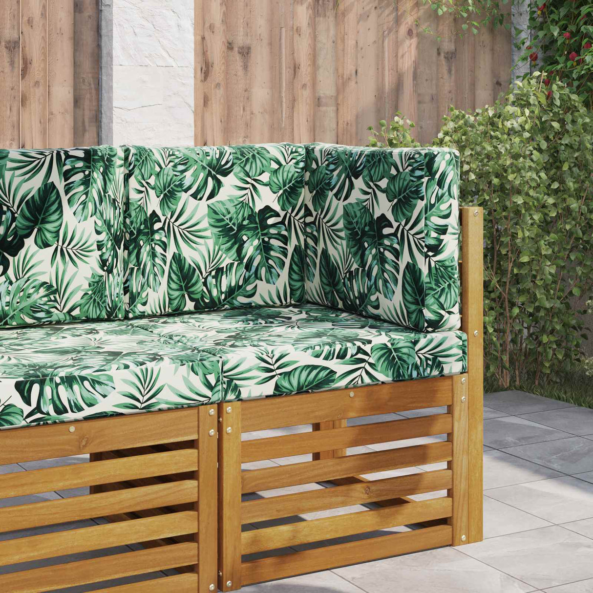 vidaXL Buitenbankkussen Antraciet 60 x 60 x 8 cm Polyester
