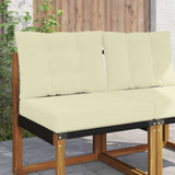 vidaXL Buitenbankkussen Antraciet 60 x 60 x 8 cm Polyester