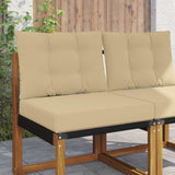 vidaXL Buitenbankkussen Antraciet 60 x 60 x 8 cm Polyester