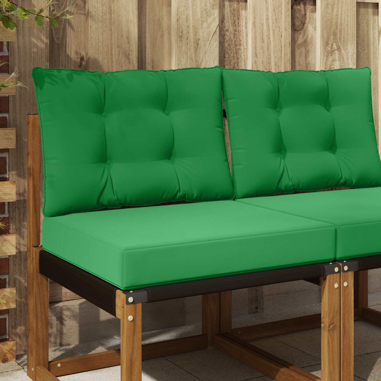 vidaXL Buitenbankkussen Antraciet 60 x 60 x 8 cm Polyester