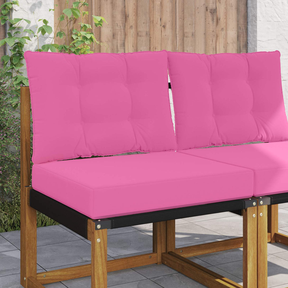vidaXL Buitenbankkussen Antraciet 60 x 60 x 8 cm Polyester