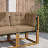 vidaXL Buitenbankkussen Antraciet 60 x 60 x 8 cm Polyester