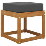 vidaXL Buitenstoel Kussen Antraciet 40 x 40 x 8 cm 100% Polyester