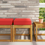 vidaXL Buitenstoel Kussen Antraciet 40 x 40 x 8 cm 100% Polyester