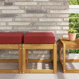 vidaXL Buitenstoel Kussen Antraciet 40 x 40 x 8 cm 100% Polyester