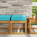 vidaXL Buitenstoel Kussen Antraciet 40 x 40 x 8 cm 100% Polyester