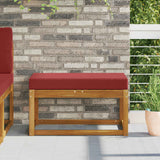 vidaXL Buitenstoel Kussen Antraciet 40 x 40 x 8 cm 100% Polyester