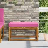 vidaXL Buitenstoel Kussen Antraciet 40 x 40 x 8 cm 100% Polyester