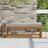 vidaXL Buitenstoel Kussen Antraciet 40 x 40 x 8 cm 100% Polyester