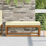 vidaXL Buitenstoel Kussen Antraciet 40 x 40 x 8 cm 100% Polyester