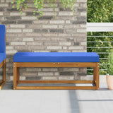 vidaXL Buitenstoel Kussen Antraciet 40 x 40 x 8 cm 100% Polyester