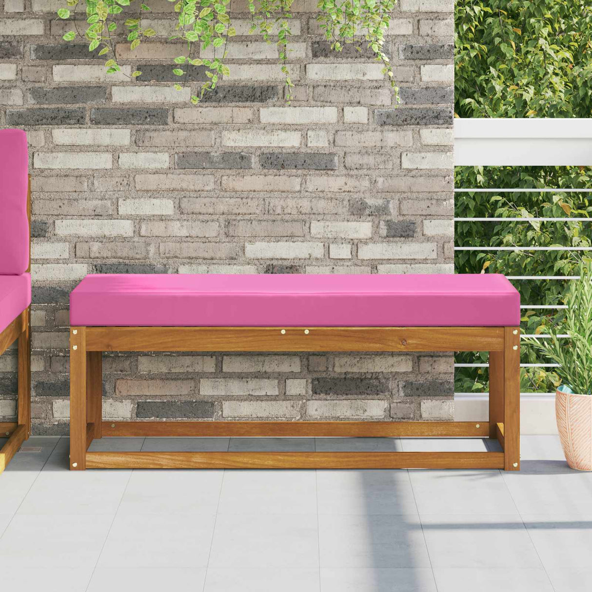 vidaXL Buitenstoel Kussen Antraciet 40 x 40 x 8 cm 100% Polyester